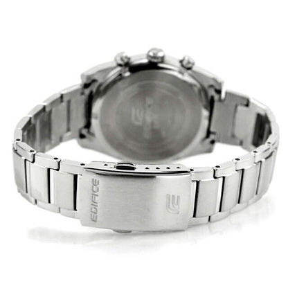 Casio Edifice EFB-730D-3AVDF Quartz Watch for Men with Green Dial and Silver Stainless Steel Band — Japan Import
