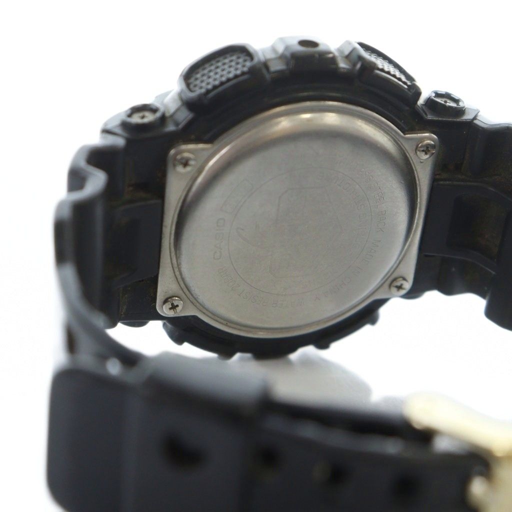 Casio G-Shock GD-100GB Digital Watch with Calendar Black Korea Import