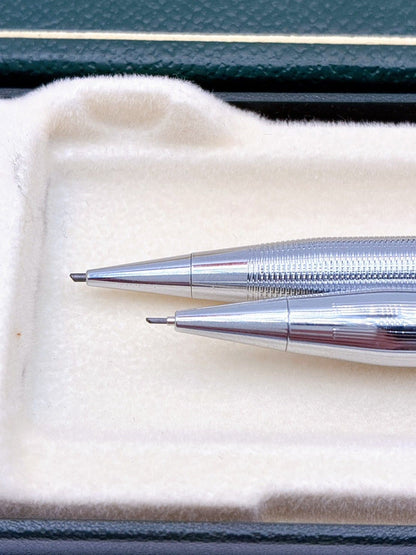 Cross Silver Mechanical Pencil Set with Box and Name - Model MN228