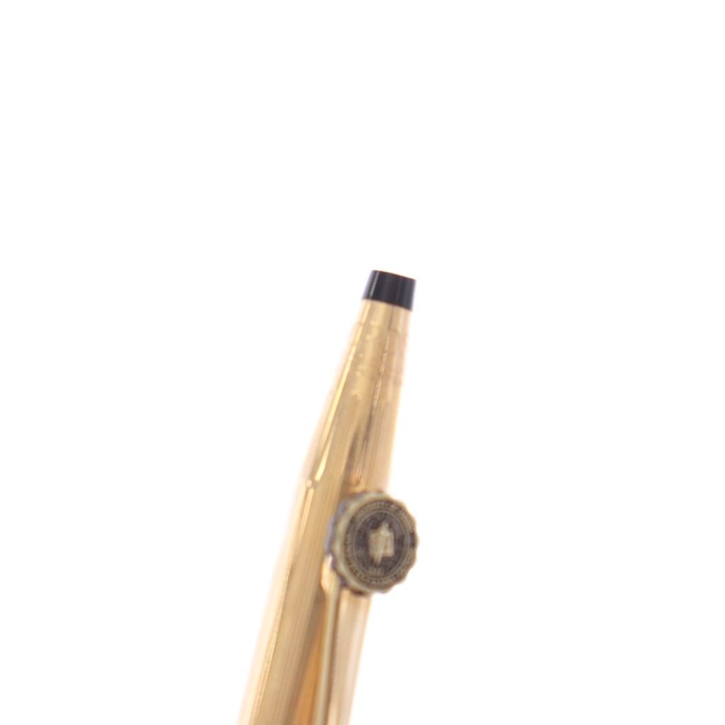 Cross Classic Century Logo Twist Ballpoint Pen Gold Model GY18 Japan Import