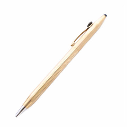 Cross Classic Century Logo Twist Ballpoint Pen Gold Model GY18 Japan Import