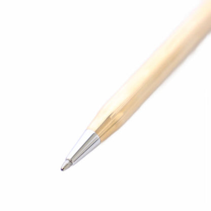 Cross Classic Century Logo Twist Ballpoint Pen Gold Model GY18 Japan Import