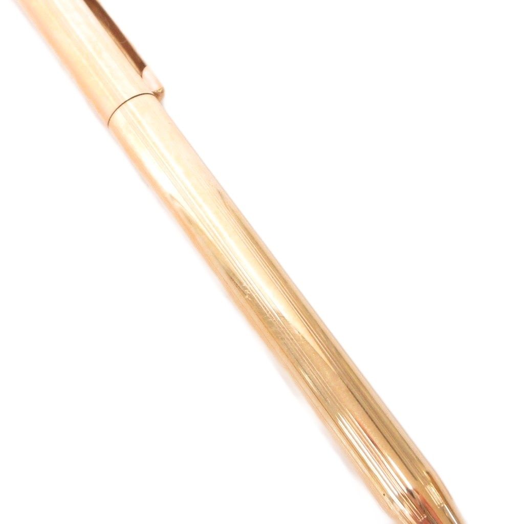 Cross Brand Gold Plated 14KTGP Ballpoint Pen /JS GY11 — Japan Import
