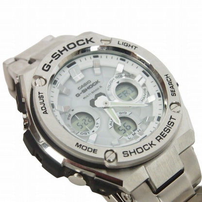 Casio G-Shock G-Steel G-Shock Radio Solar Watch Silver GST-W110D — Japan Import