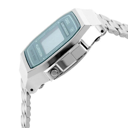 Casio Vintage Digital Watch A168WA-3AYDF with Silver Band Japan Import