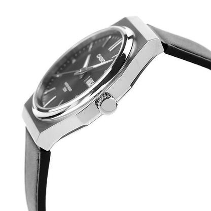 Casio Standard Series MTP-E735L-8AVDF Men's Watch with Dark Gray Dial and Leather Band — Japan Import