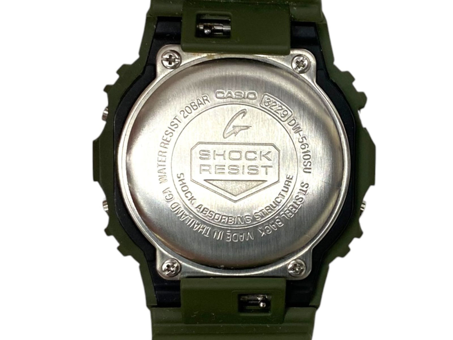 Casio G-Shock G-Shock Digital Watch Quartz Square Bezel DW-5610SU Khaki Men — Japan Import