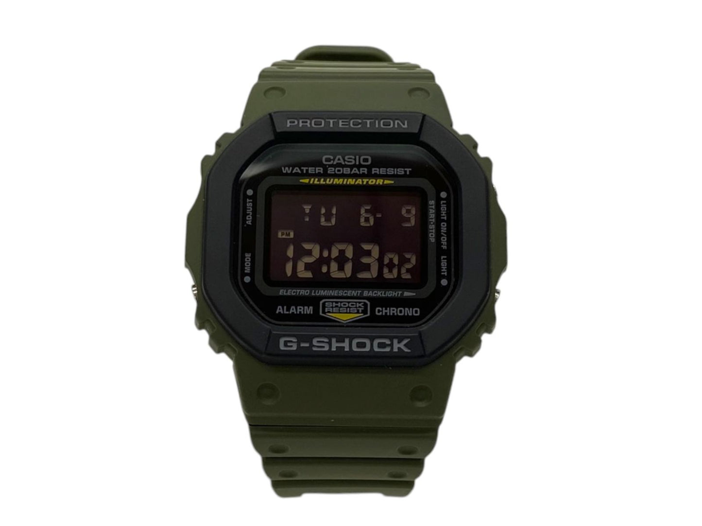 Casio G-Shock G-Shock Digital Watch Quartz Square Bezel DW-5610SU Khaki Men — Japan Import