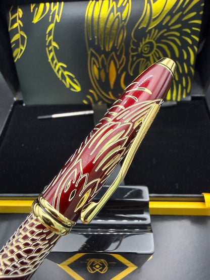 Cross Taunzt 2017 Year of the Rooster Rare Twist Ballpoint Pen Japan Import