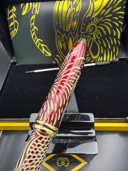 Cross Taunzt 2017 Year of the Rooster Rare Twist Ballpoint Pen Japan Import