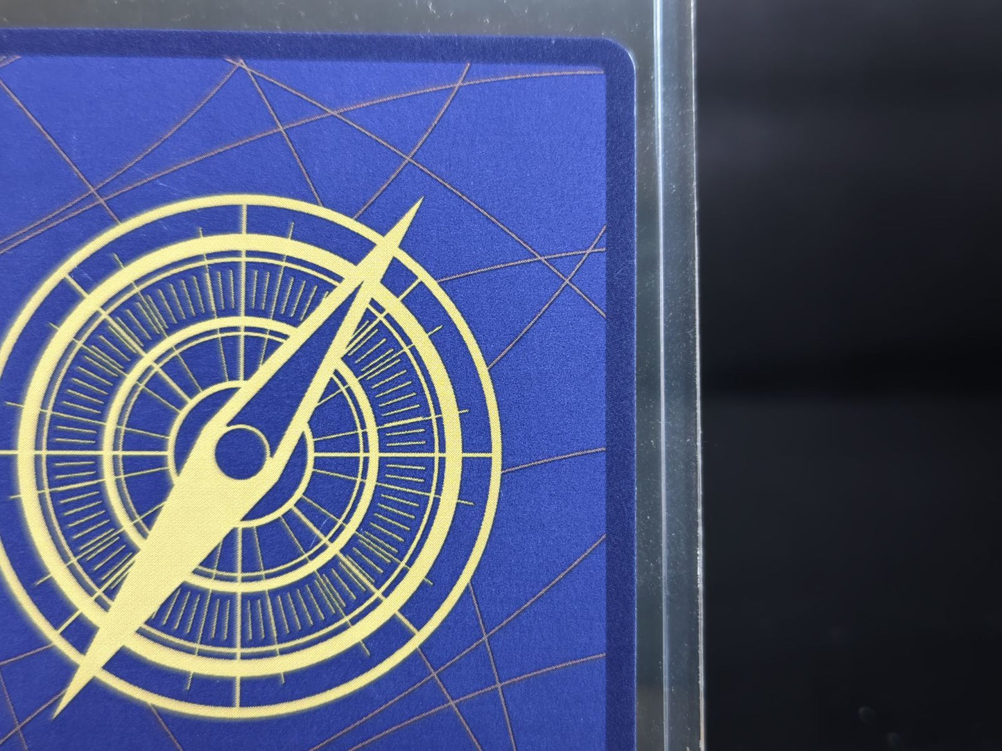 Used One Piece Card Game Monkey D. Luffy P-033 promotional card with scratches and dirt from Japan