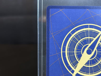 Used One Piece Card Game Monkey D. Luffy P-033 promotional card with scratches and dirt from Japan