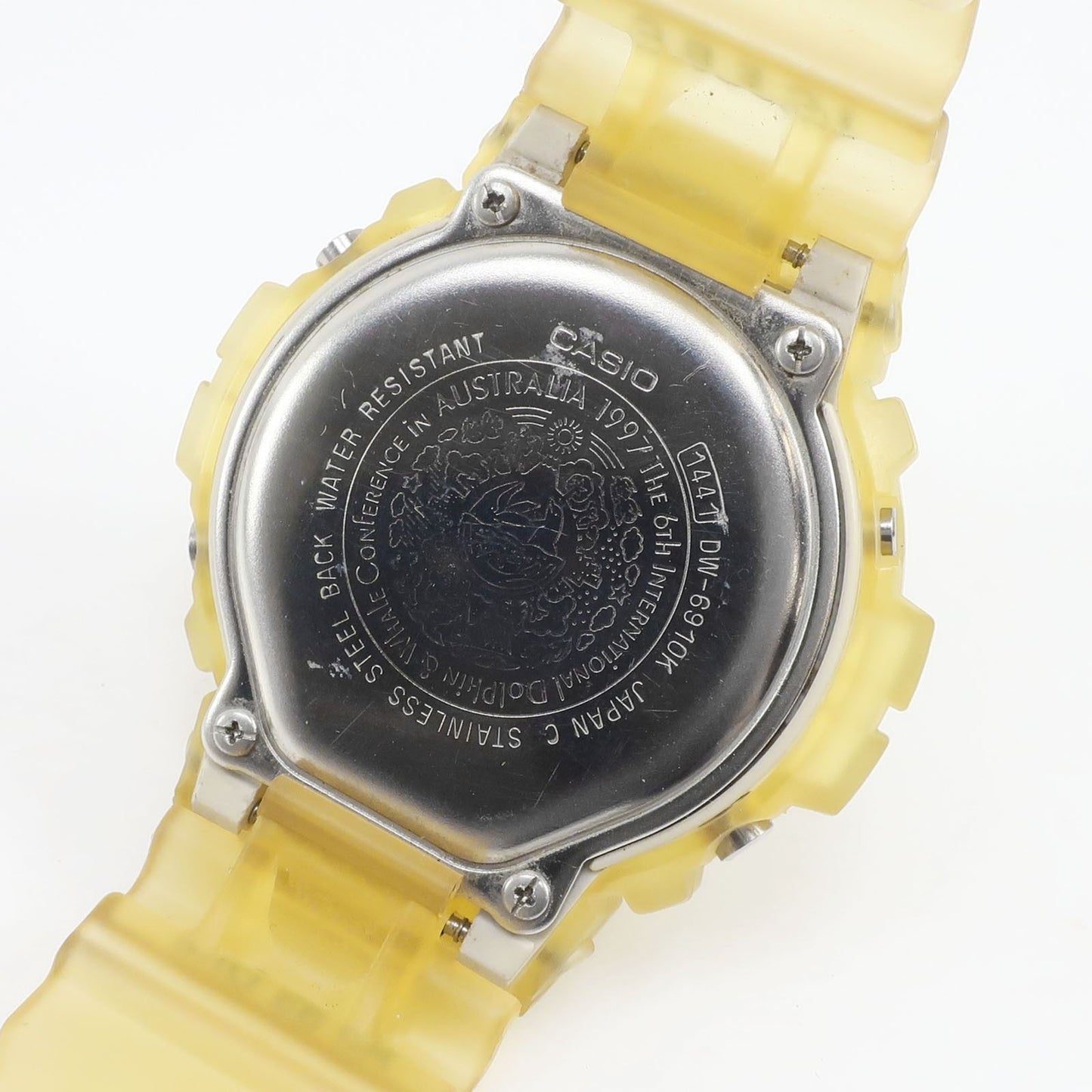 Casio Dolphin and Whale Commemorative Model DW-6910K Digital Watch for Men — Japan Import
