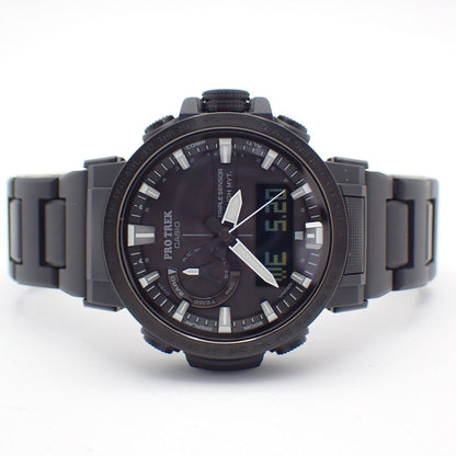 Casio Pro Trek Climber Line Triple Sensor Ver.3 Solar Radio Wave Watch with Composite Band PRW-60FC-1AJF — Japan Import