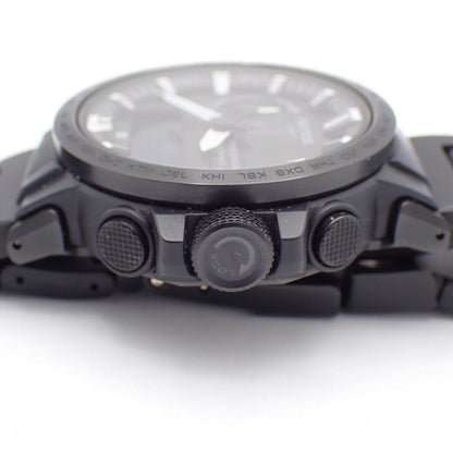 Casio Pro Trek Climber Line Triple Sensor Ver.3 Solar Radio Wave Watch with Composite Band PRW-60FC-1AJF — Japan Import
