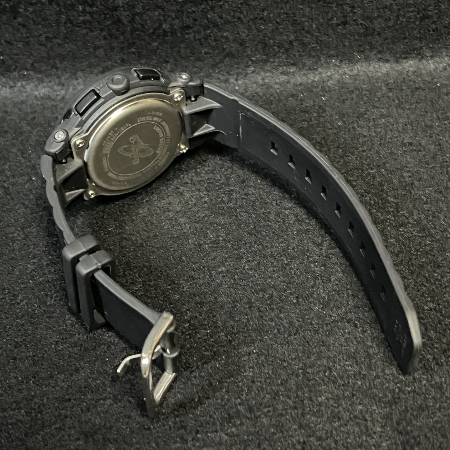 Casio Baby-G BGA-150FL Digital Watch with Black Flower Pattern Tested & Working — Japan Import
