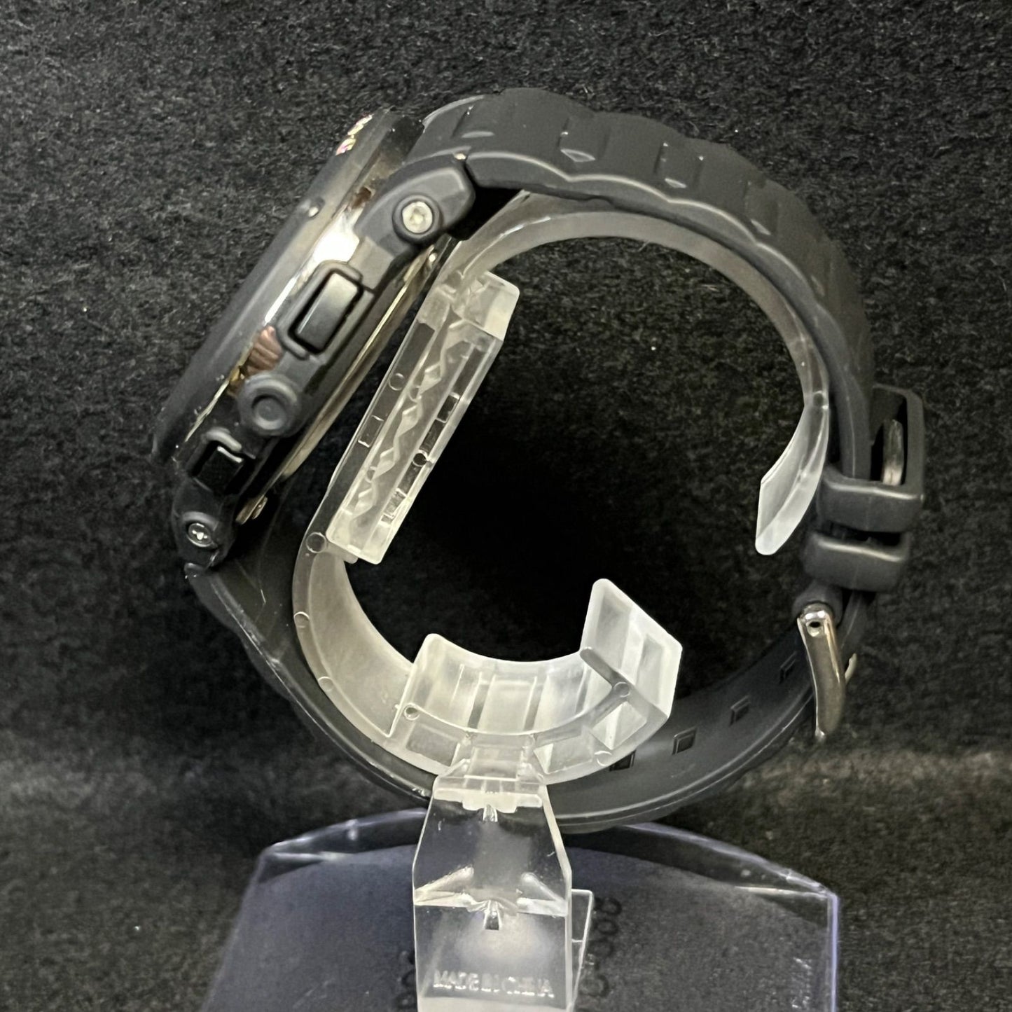 Casio Baby-G BGA-150FL Digital Watch with Black Flower Pattern Tested & Working — Japan Import