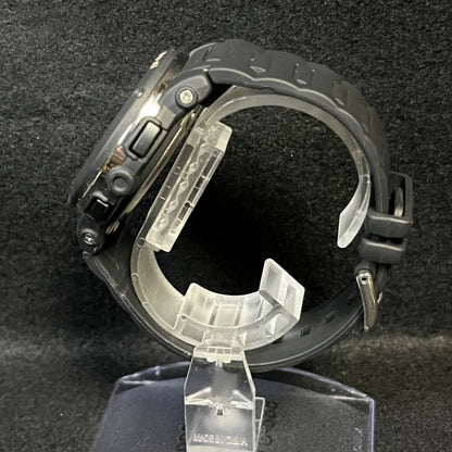 Casio Baby-G BGA-150FL Digital Watch with Black Flower Pattern Tested & Working — Japan Import