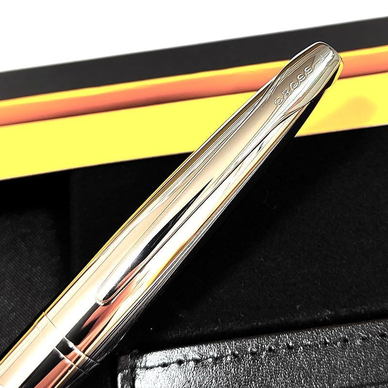 Cross ATX Gift Set with Ballpoint Pen and Card Case — Japan Import