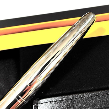 Cross ATX Gift Set with Ballpoint Pen and Card Case — Japan Import