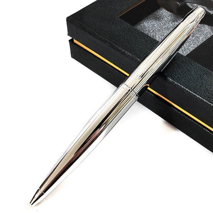 Cross ATX Gift Set with Card Case Silver Twist Ballpoint Pen — Japan Import