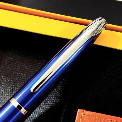 Cross Series ATX Ballpoint Pen with Card Case and Gift Box - Translucent Blue