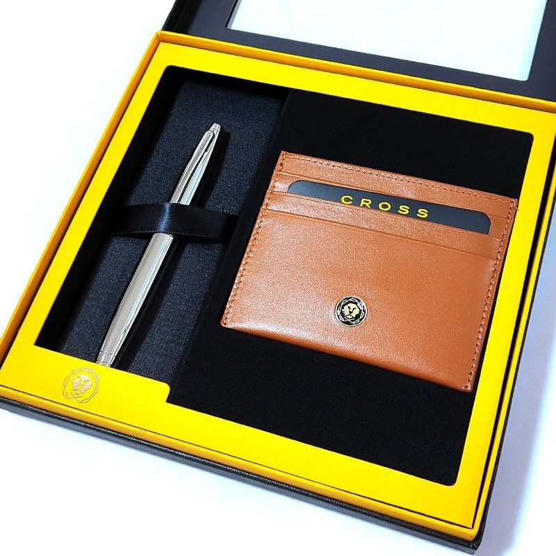 Cross Calais Ballpoint Pen Gift Set with Card Case and Box