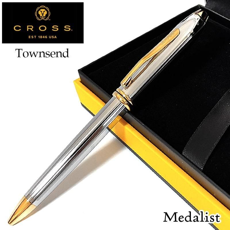 Cross Townsend Medalist Silver Gold Pen — Japan Import