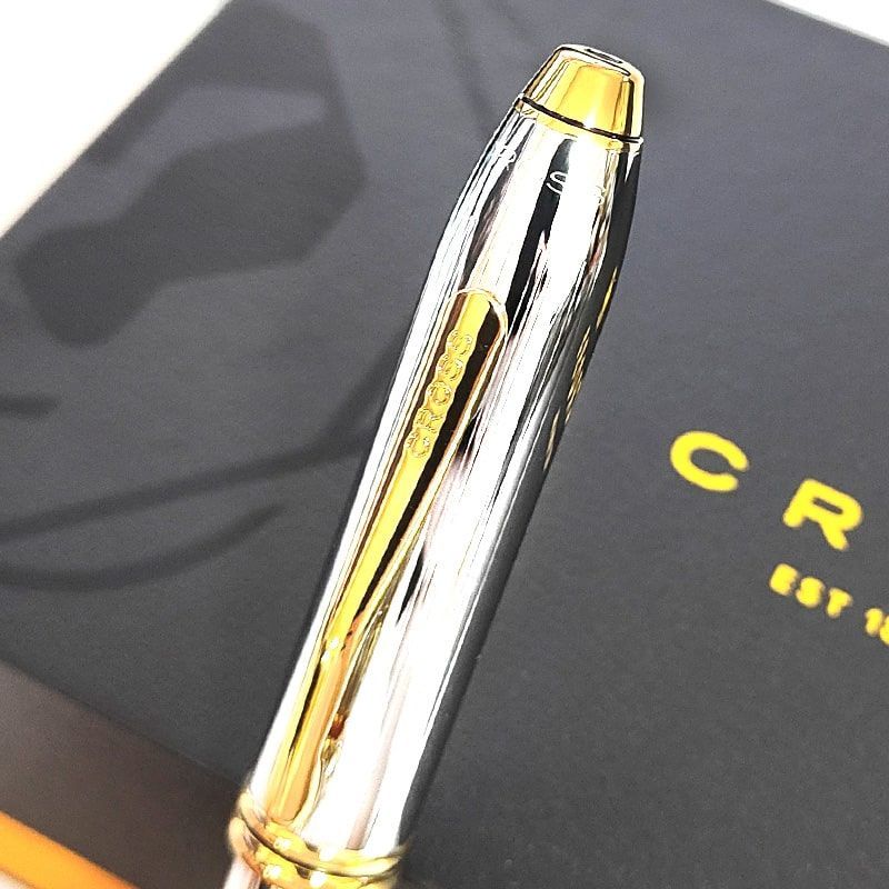 Cross Townsend Medalist Silver Gold Pen — Japan Import