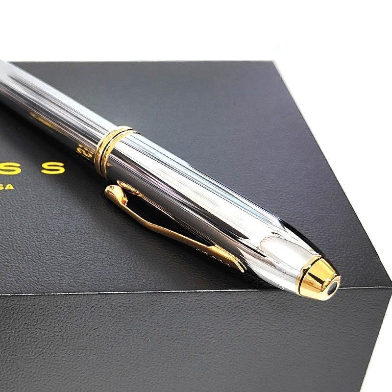 Cross Townsend Medalist Silver Gold Pen — Japan Import