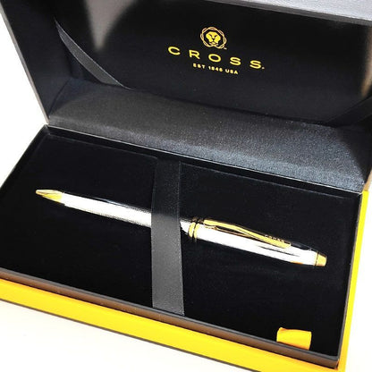 Cross Townsend Medalist Silver Gold Pen — Japan Import