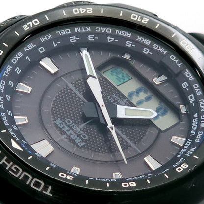 Brand Name Casio Pro Trek PRW-5100YT Solar Radio Wave Signal Watch — Japan Import