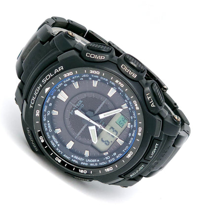 Brand Name Casio Pro Trek PRW-5100YT Solar Radio Wave Signal Watch — Japan Import