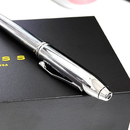 Cross Townsend Chrome Ballpoint Pen — Japan Import