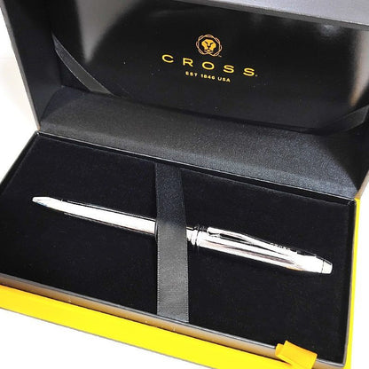 Cross Townsend Chrome Ballpoint Pen — Japan Import