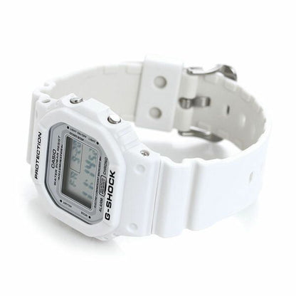 Casio G-Shock Special Color Digital Watch Model DW-5600MW-7DR with White Resin Band — Japan Import