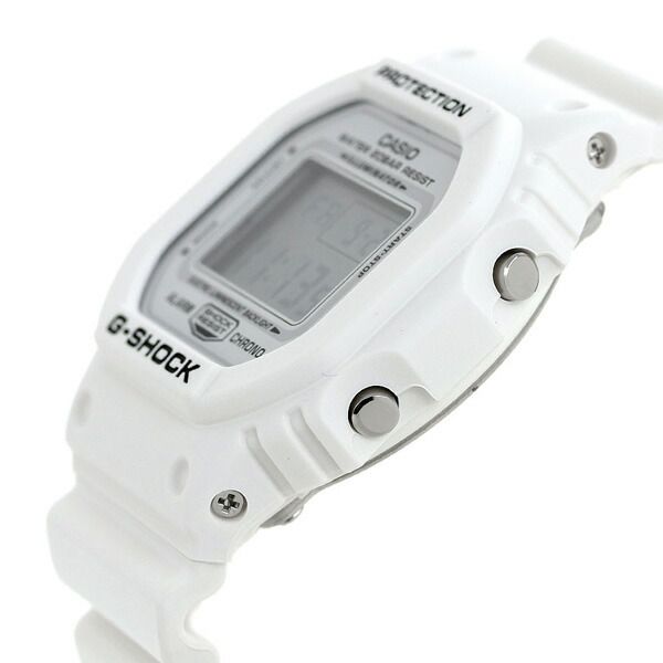 Casio G-Shock Special Color Digital Watch Model DW-5600MW-7DR with White Resin Band — Japan Import