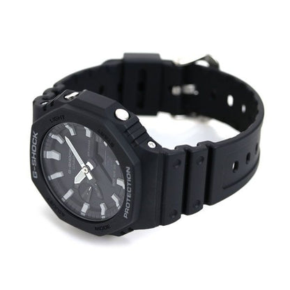 G-Shock Casio Basic Watch GA-2100-1ADR with Resin Band and Black Dial — Japan Import
