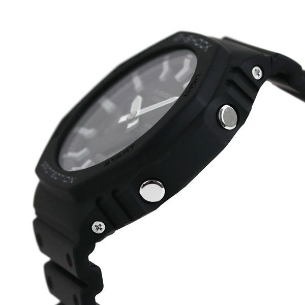 G-Shock Casio Basic Watch GA-2100-1ADR with Resin Band and Black Dial — Japan Import