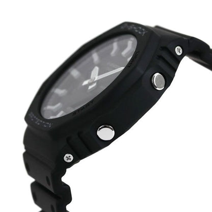 G-Shock Casio Basic Watch GA-2100-1ADR with Resin Band and Black Dial — Japan Import