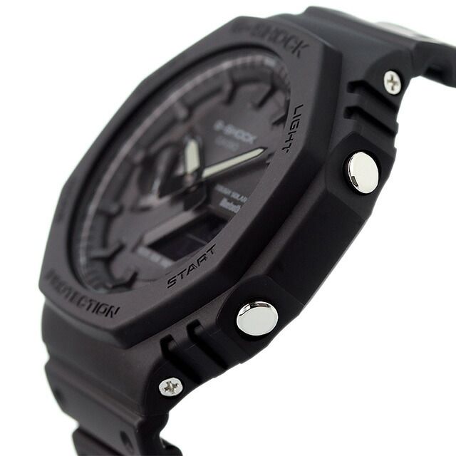 Casio G-Shock Analog-Digital Watch Model ga-b2100-1a1dr with Carbon and Resin Case — Japan Import