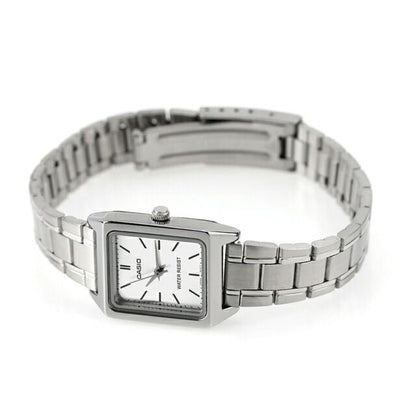 Casio Standard Digital Watch for Women LTP-V007D-7EDF Silver Model — Japan Import