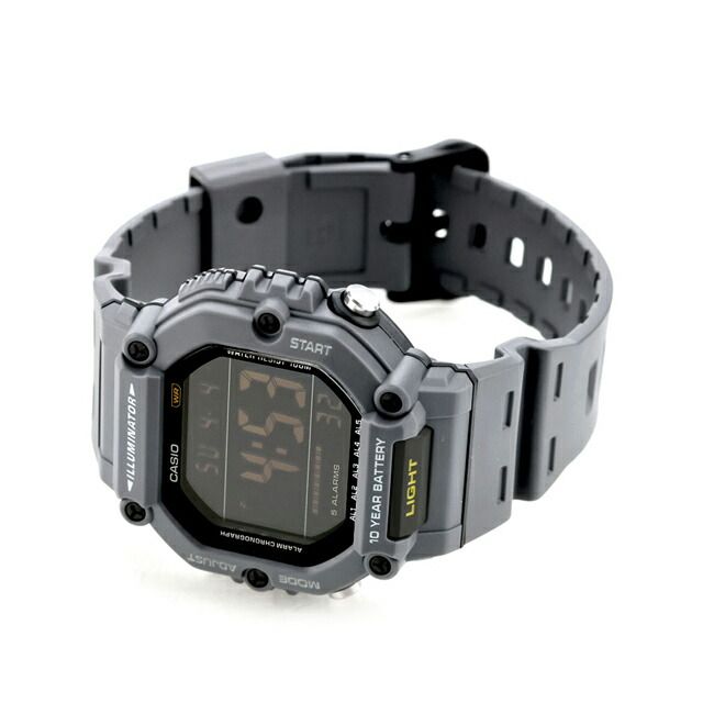 Casio Cheap Digital Watch Men AE-1600H-8BVDF with Resin Band — Japan Import