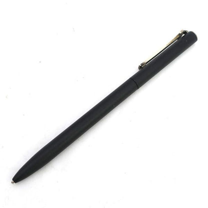 Tiffany & Co. T Clip Silver 925 Black Slim Twist Ballpoint Pen & Writing Instruments