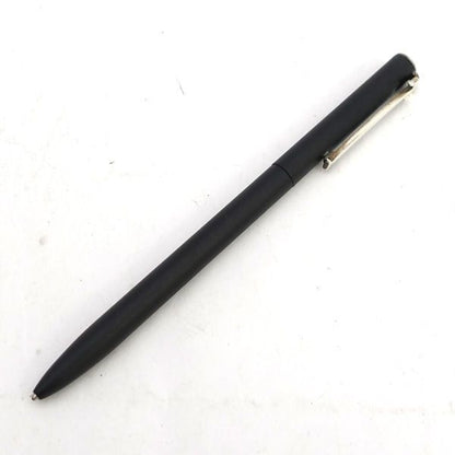 Tiffany & Co. T Clip Silver 925 Black Slim Twist Ballpoint Pen & Writing Instruments