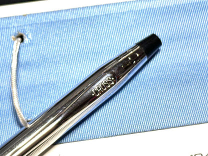 Cross Classic Century Twist Ballpoint Pen Set with 2 Silver Pens in Box