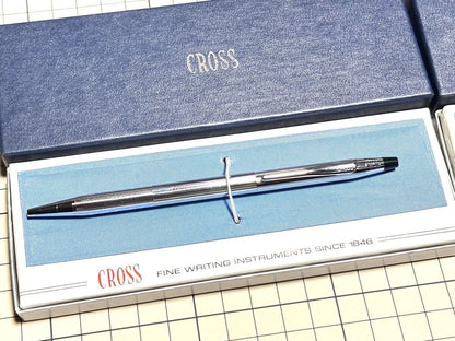 Cross Classic Century Twist Ballpoint Pen Set with 2 Silver Pens in Box