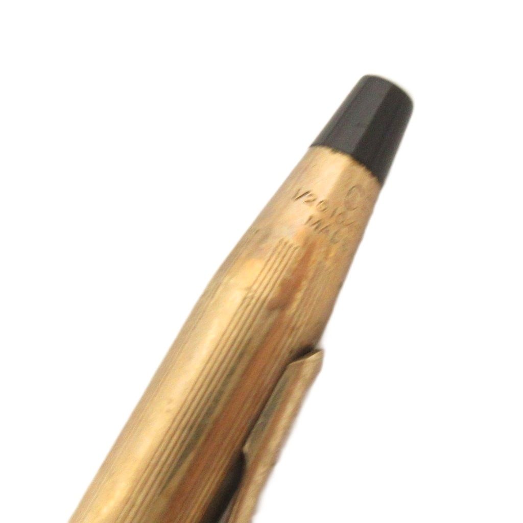 Cross Gold Plated Twist Ballpoint Pen Model GY99 in Gold Color