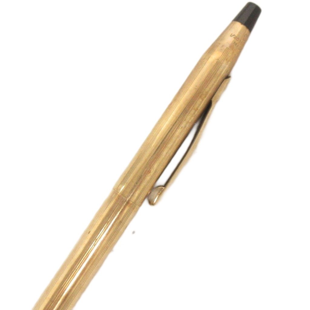 Cross Gold Plated Twist Ballpoint Pen Model GY99 in Gold Color