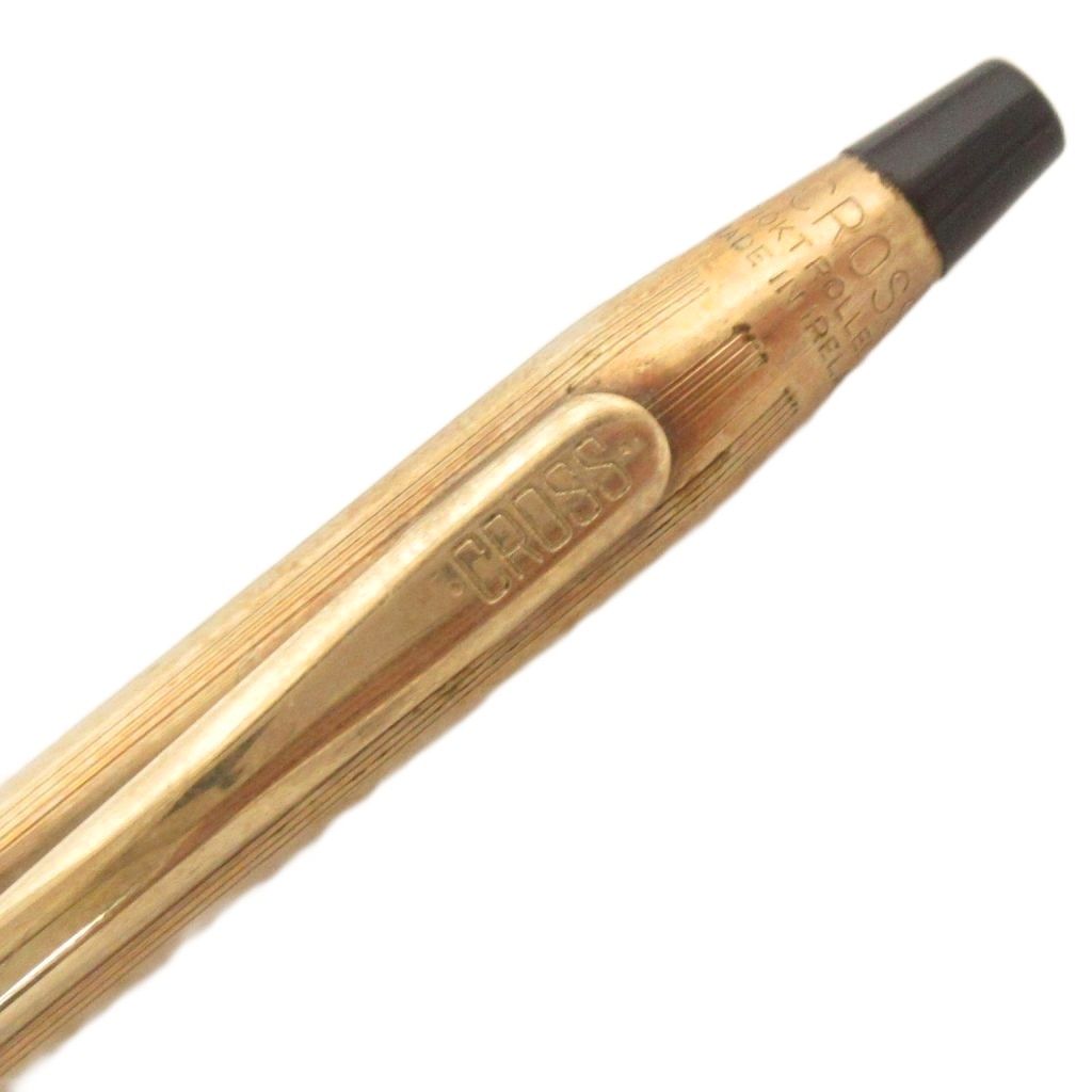Cross Gold Plated Twist Ballpoint Pen Model GY99 in Gold Color
